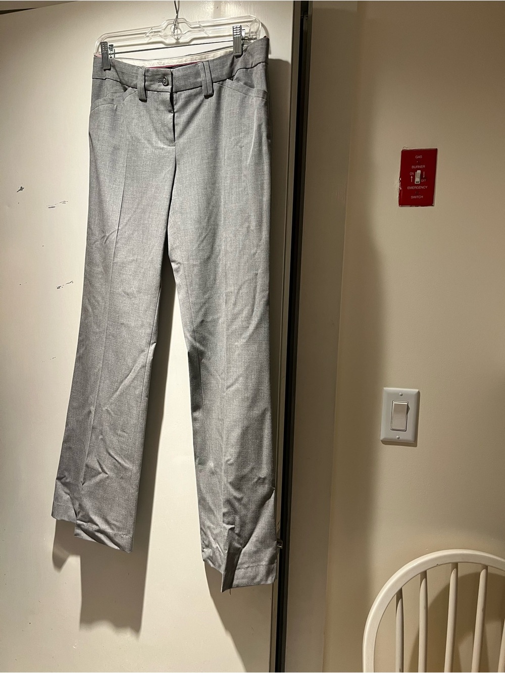 The Limited tailored light Gray Drew Fit Essential ‘Theory like’ Dress Pants 4 🔥